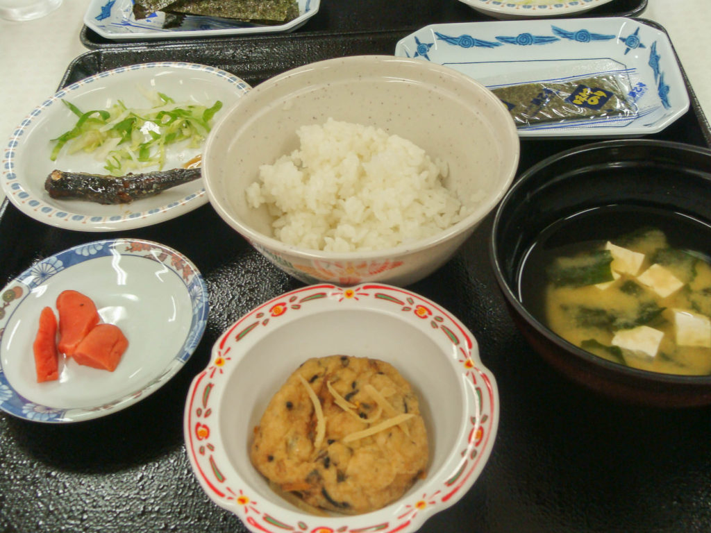 breakfast in Japan