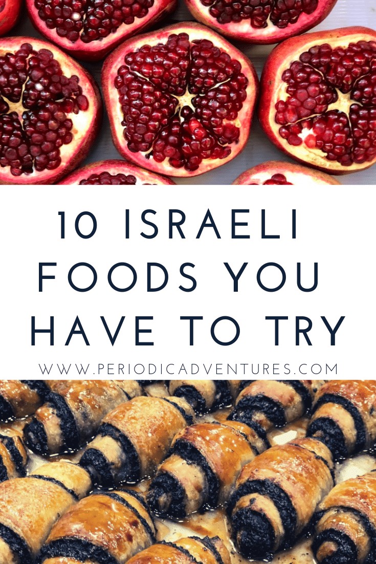 After spending 10 days in Israel, I got to try so much food! Here are 10 Israeli foods you have to try! This includes falafel, shawarma, and rugelach. So much food, so little time.