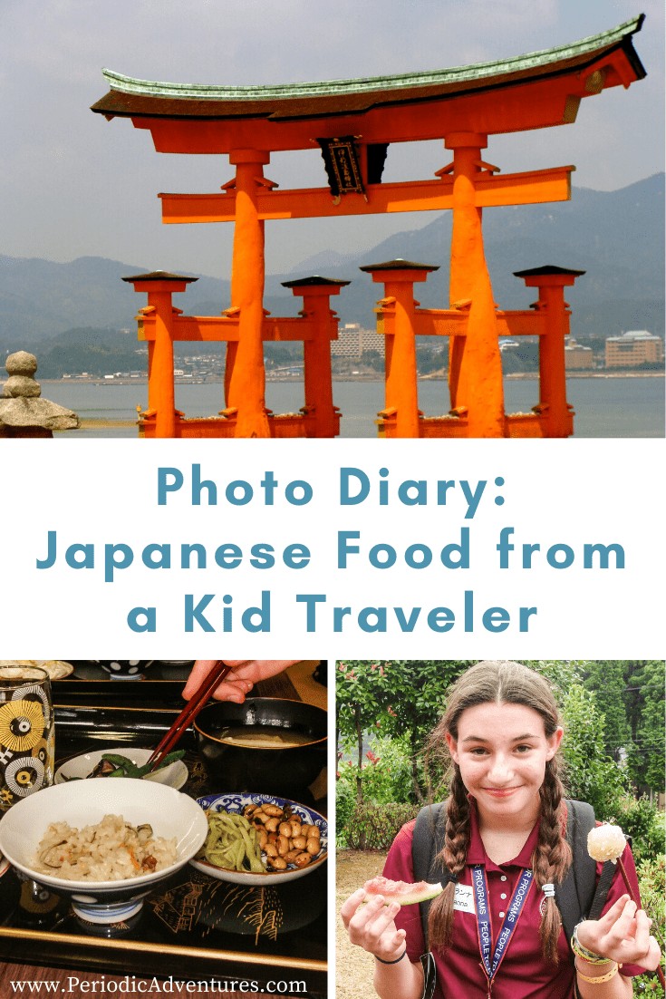 Photo Diary: Japanese Food from a Kid Traveler