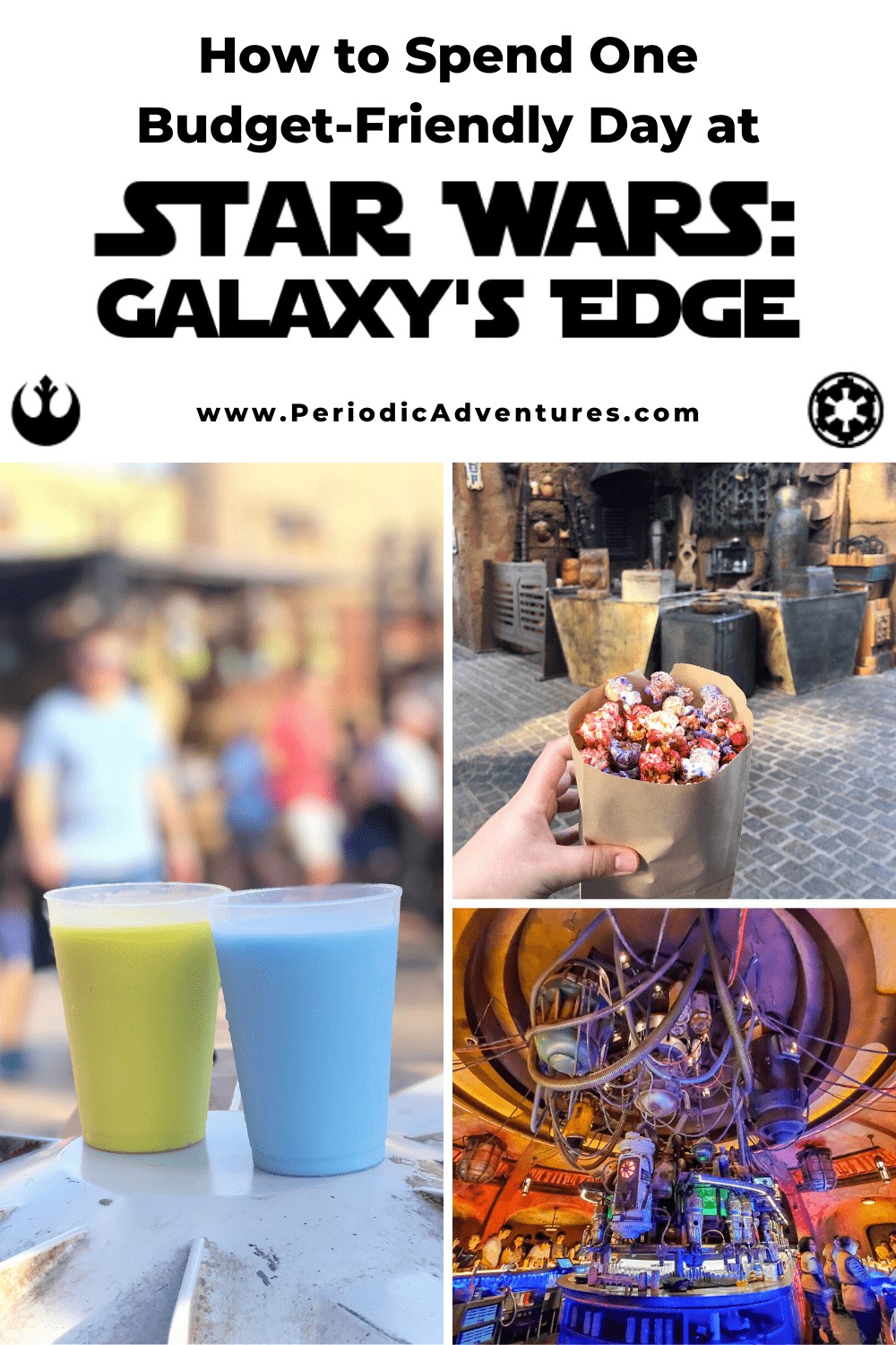 How to spend one budget-friendly day at Star Wars Galaxy's Edge in Walt Disney World Florida.