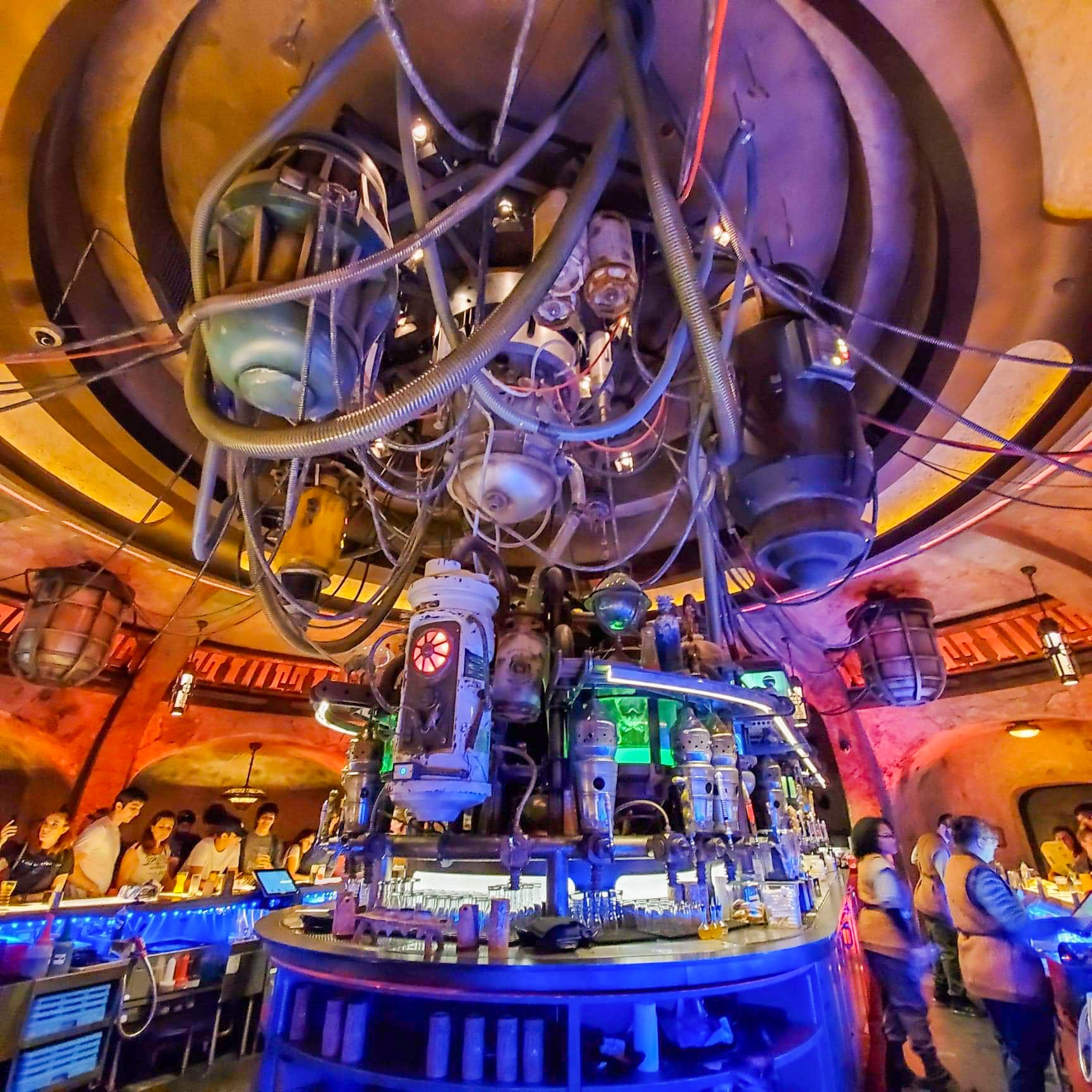 Inside Oga's Cantina