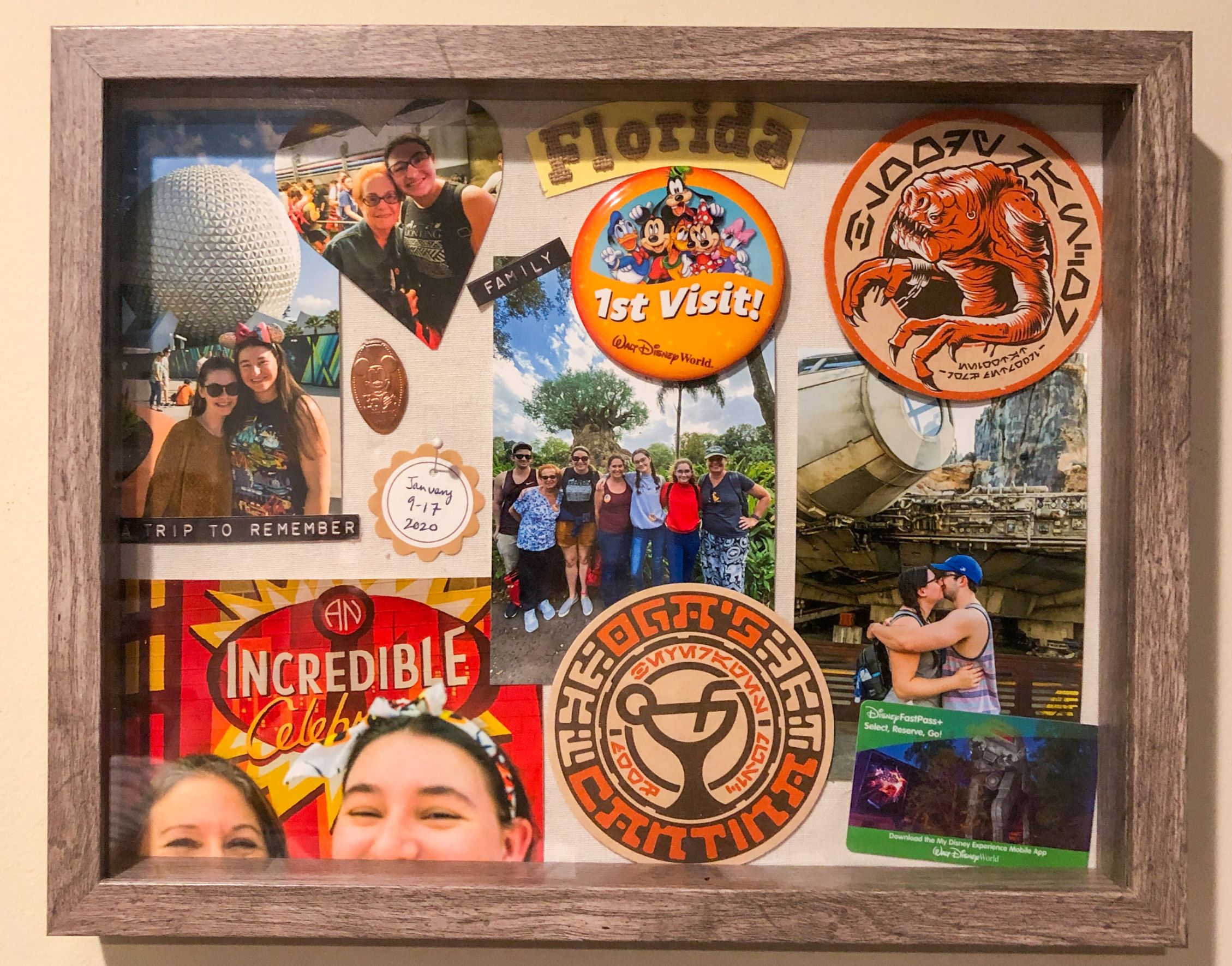 Shadowbox ideas, Walt Disney World