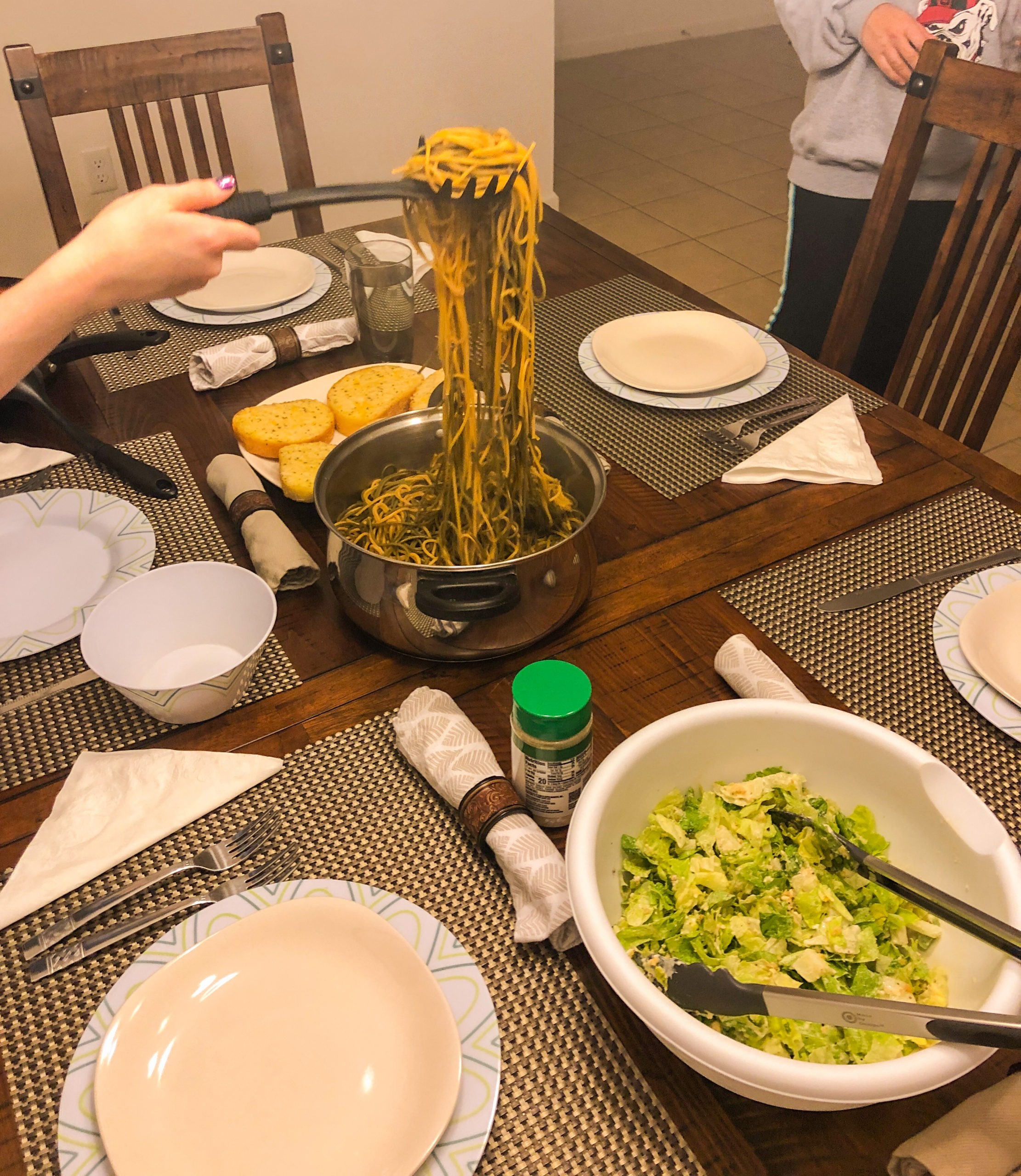 Cooking at home