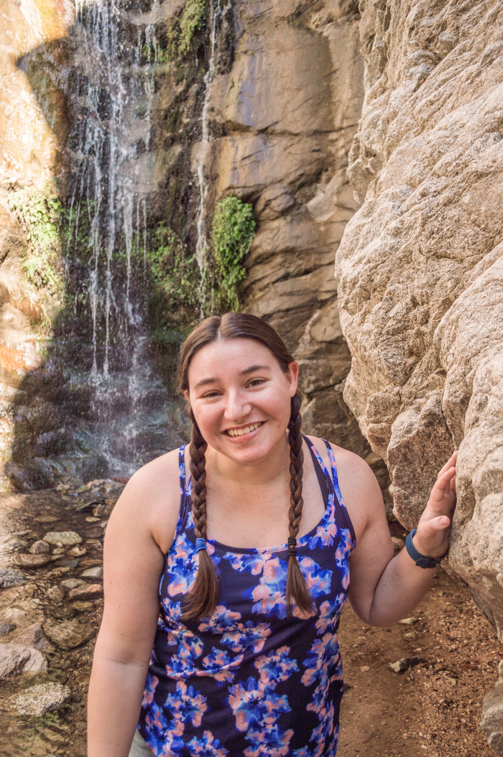 Waterfalls in Los Angeles include this one called Millard Falls