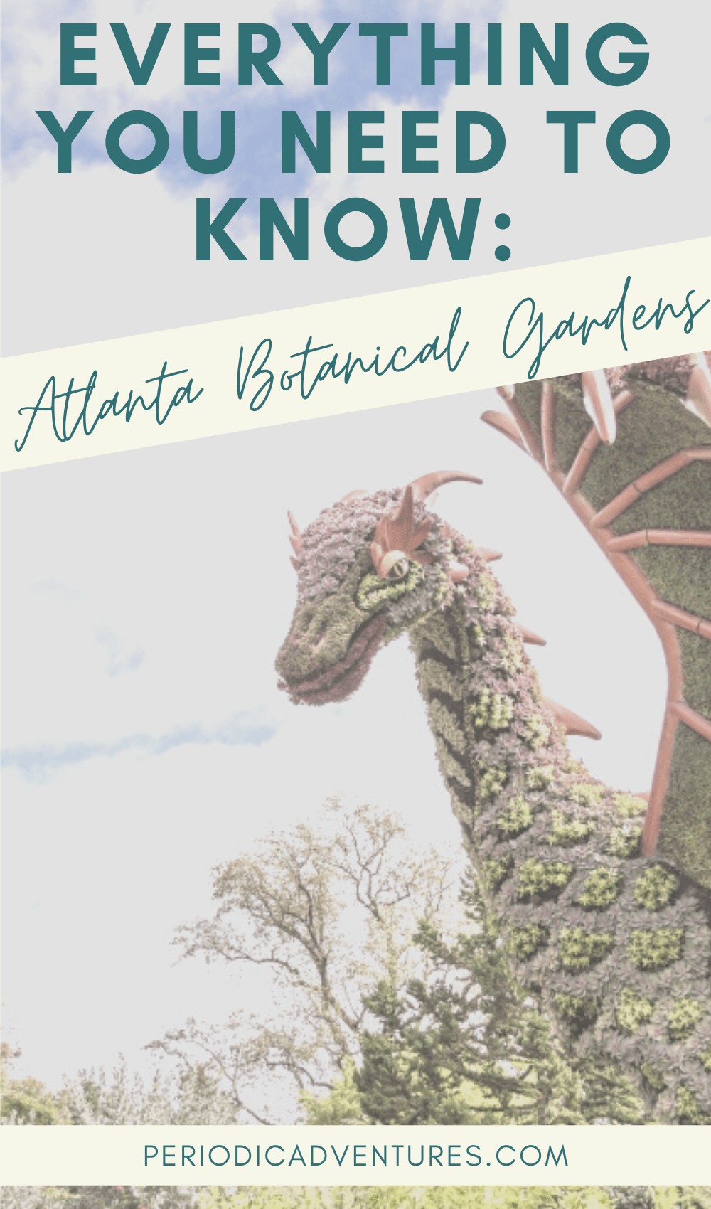 Read this Georgia travel guide to everything you need to know about the Atlanta Botanical Gardens including hours, admission prices, what to see, Alice in Wonderland exhibit tips, and more!
