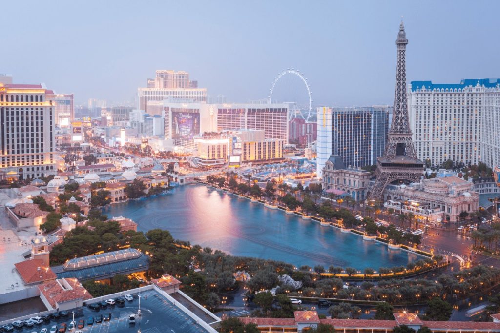 Las Vegas is one of the most famous places in America