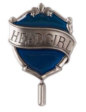 HeadGirl Ravenclaw pin makes for a great souvenir from Diagon Alley or Hogsmeade