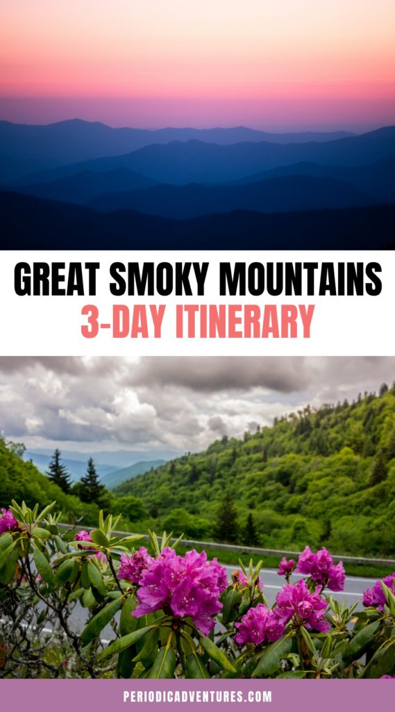 This beautiful Great Smoky Mountains 3-day itinerary is perfect for travelers visiting America's most visited national Park in Tennessee and North Carolina.