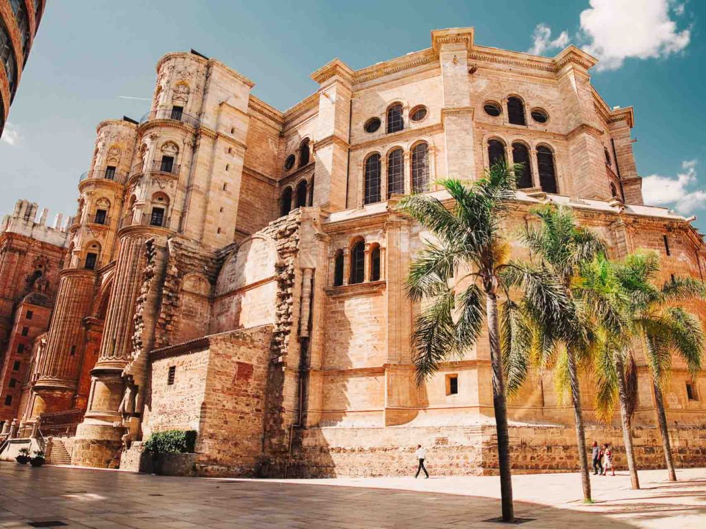 Cathedral in Malaga, Spain