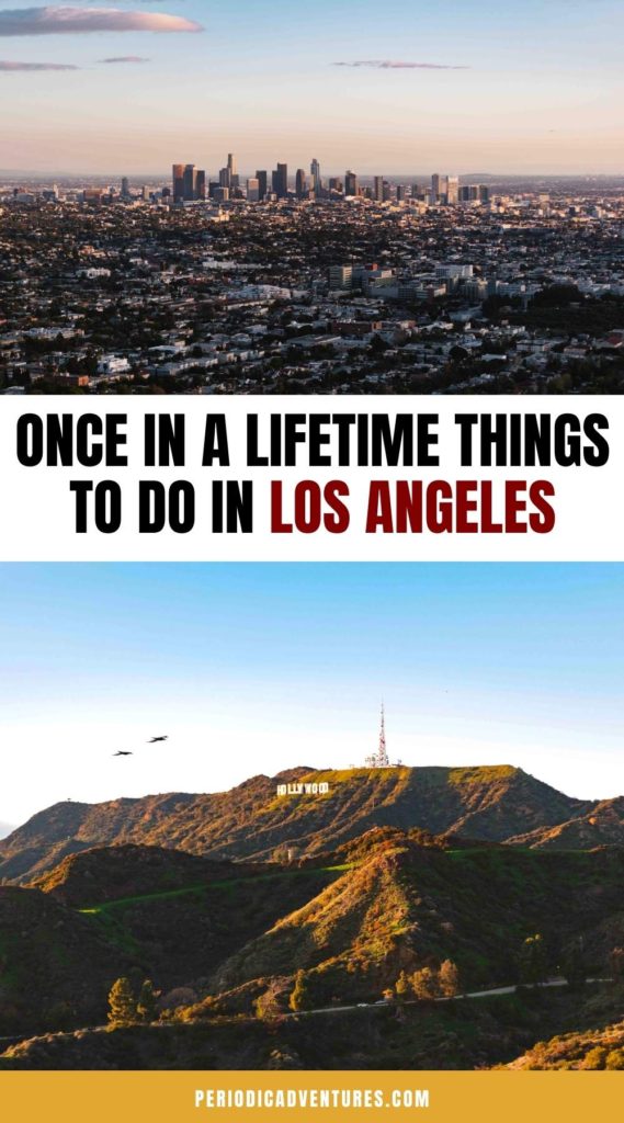 Los Angeles is such a unique city that there are some incredible once in a lifetime things to do in Los Angeles including seeing a TV show taping, touring a backlot, stepping into Vintage Hollywood, and so much more!