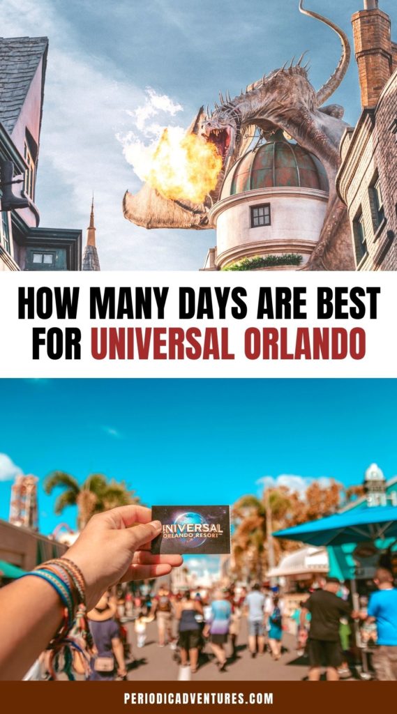 How many days are best for Universal orlando? This post answers that travel question so you can get on with your travel planning and waste less time worrying if you'll have enough time at the Universal Orlando theme parks.