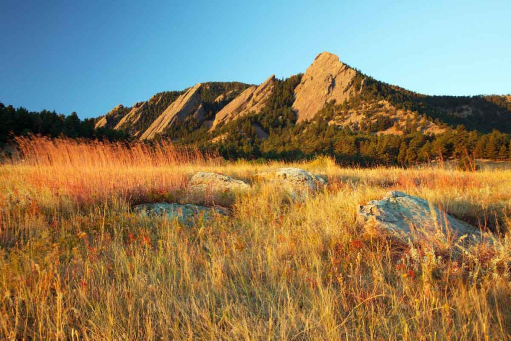 Fall vacation to Colorado to see the Flat Irons in Boulder