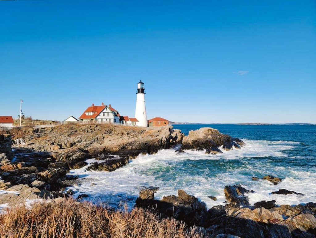Lighthouse in Portland, Maine