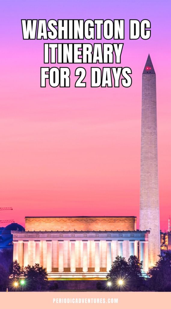 Washington DC Itinerary 2 days in the United States capital city including things to do in Washington DC like the Library of Congress, National Archives, US Botanic Garden, and Smithsonian Museums.