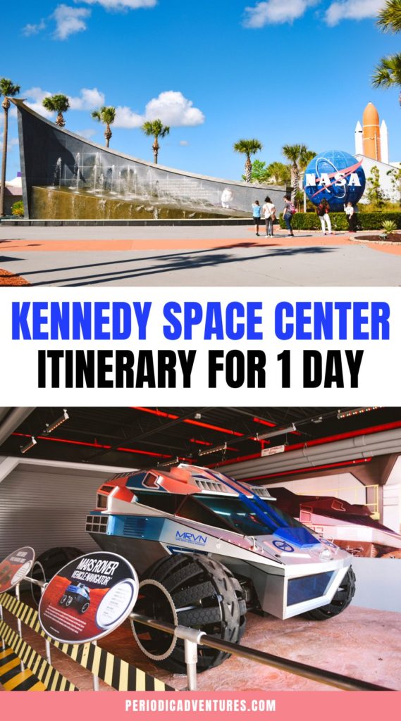 In this 1 day Kennedy Space Center itinerary, read all you need to know before visiting including where to go first, which exhibits to see, what ticket add-ons there are and if you even need them, plus so much more!