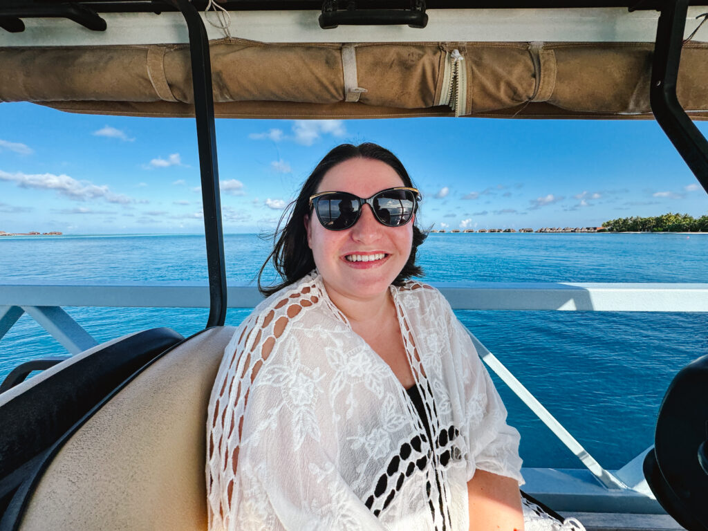 Transportation at Conrad Maldives is easy with their buggy service