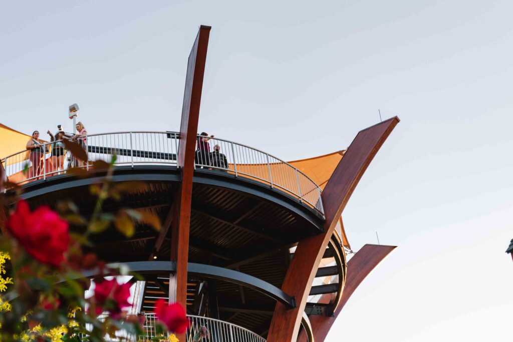Observation Tower of Anakeesta in Gatlinburg