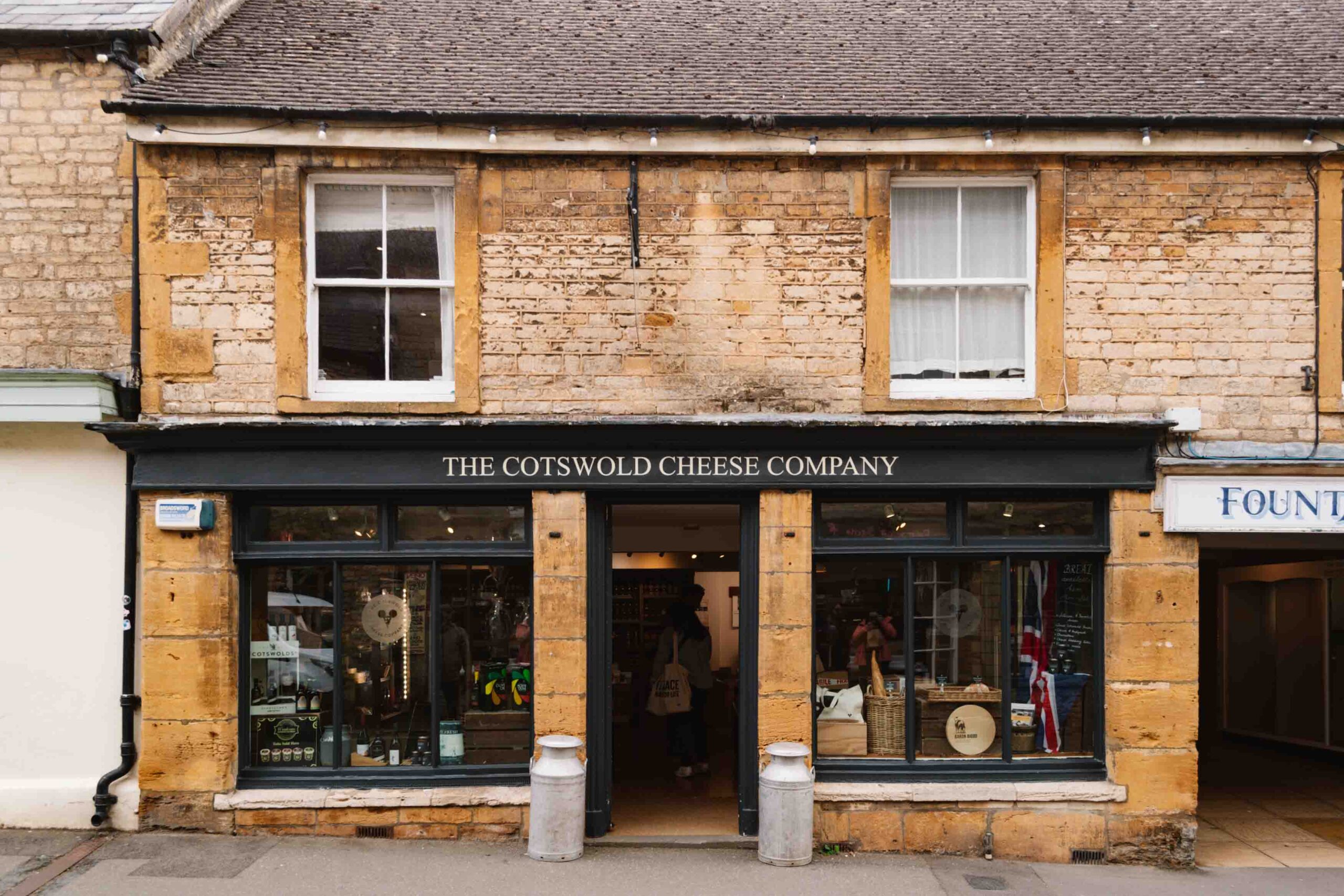 Cheese shop in the Cotswolds