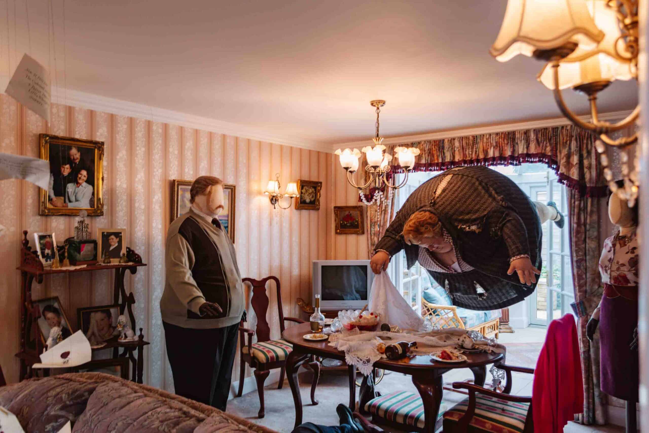 Interior of the 4 Privet Drive set in Leavesden studio