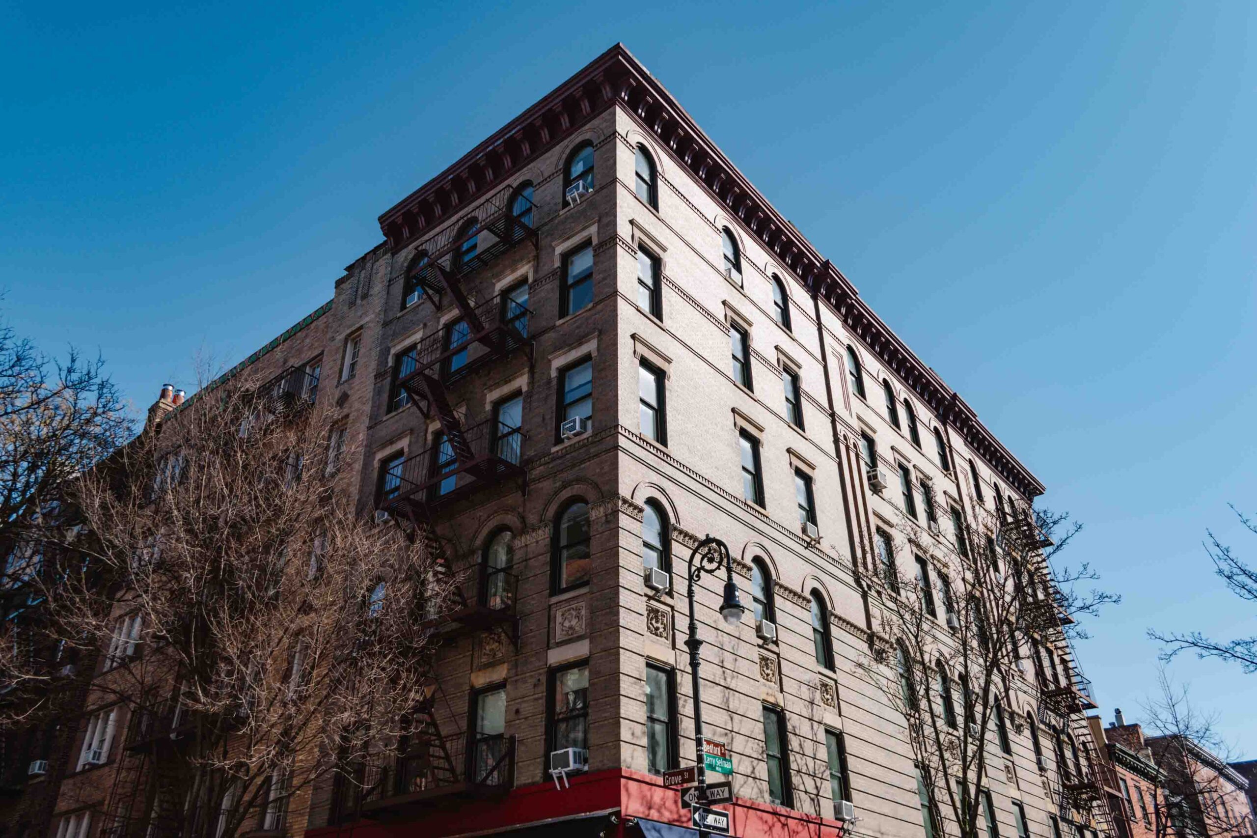 Friends apartment building exterior