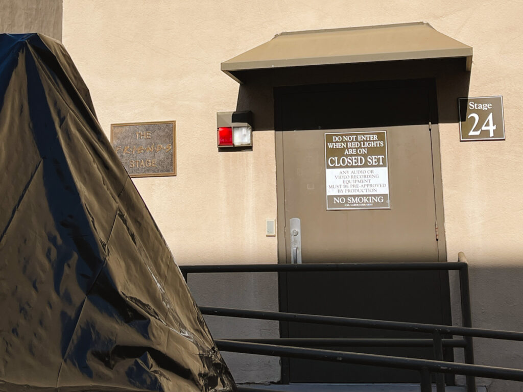 Exterior of Stage 24, used to shoot the TV show Friends