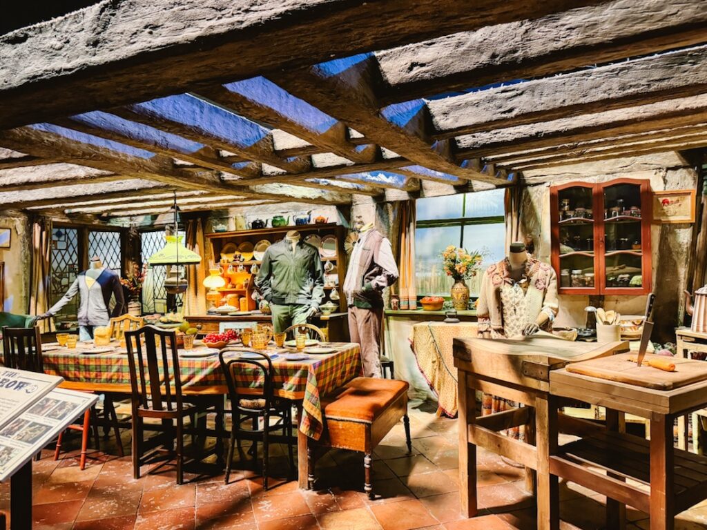 Interior set of the Weasley family home