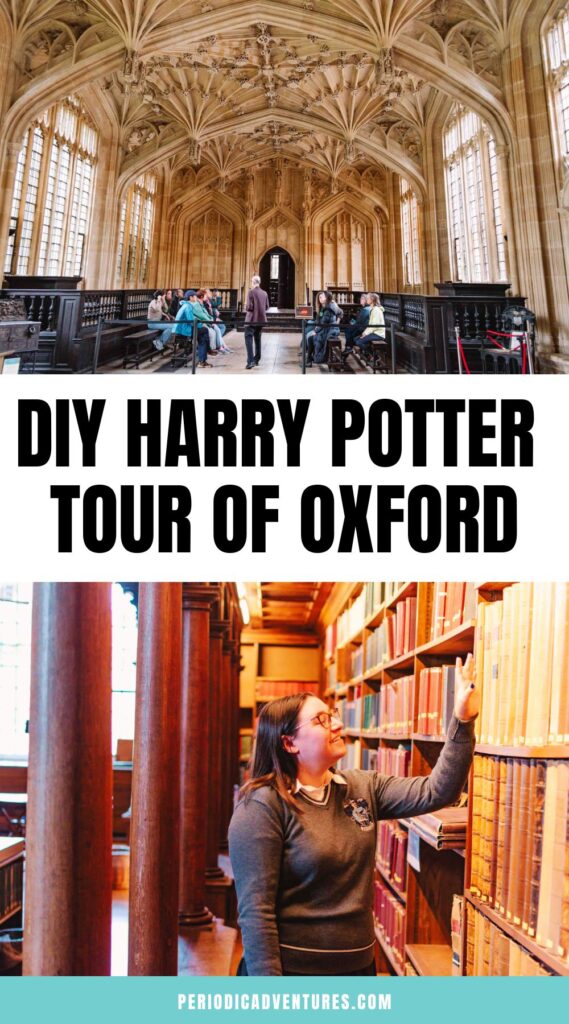 Here's exactly how to take a self-guided Harry Potter tour of Oxford University including what order to see everything, where filming locations are, and how much it costs to visit Oxford.