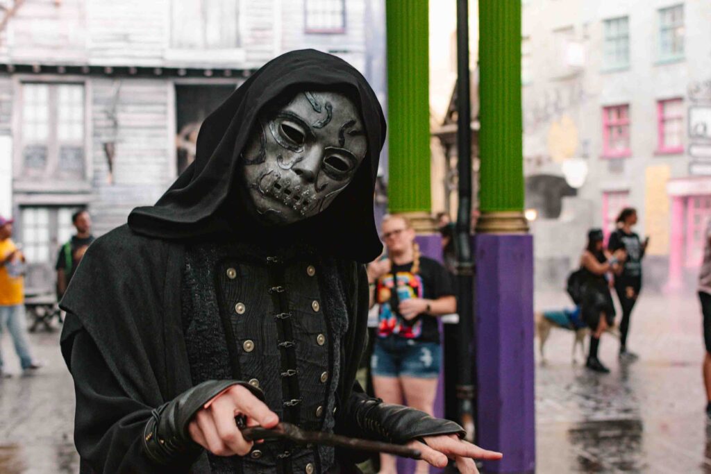 Universal Orlando's Death Eaters during Halloween Horror Nights