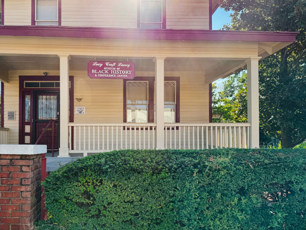 Outside view of Museum of Black History in Augusta GA