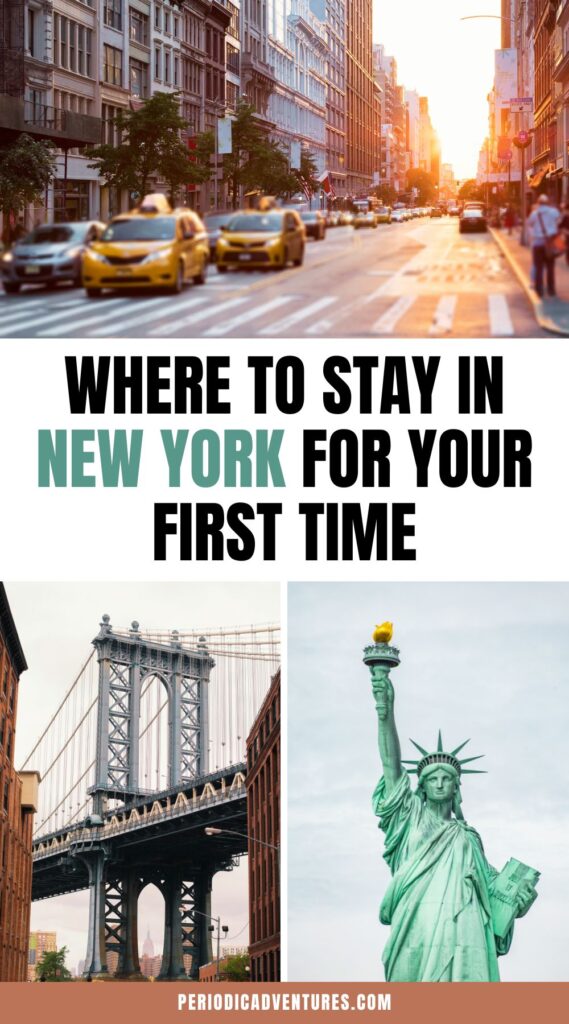 Here's exactly where to stay in New York for first time visitors including best neighborhoods, top hotels, and budget friendly recommendations.