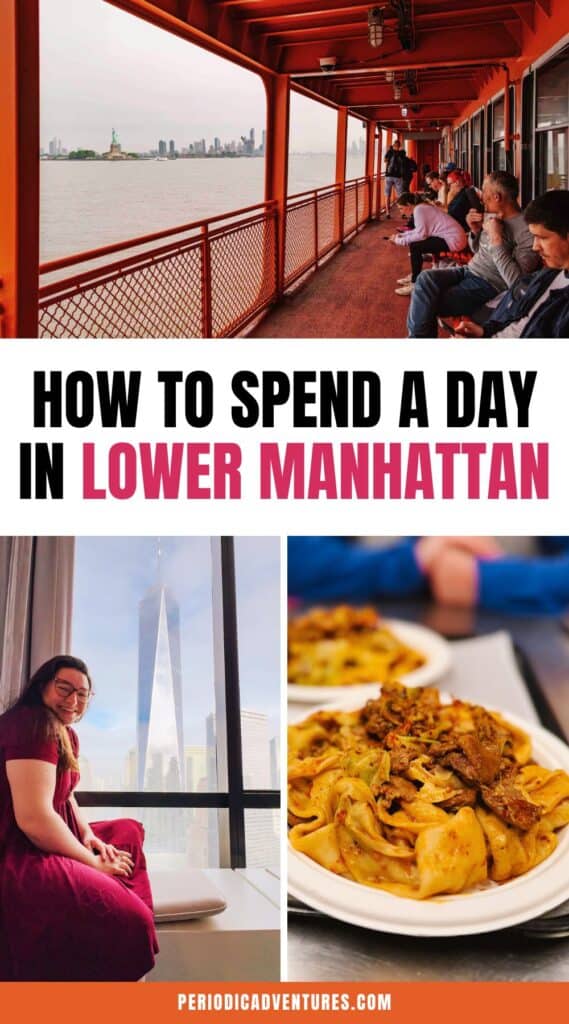 Here's exactly how to spend a day in Lower Manhattan. With this itinerary I'm sharing exactly what to see, where to eat, and how much it costs to spend 1 day in Downtown New York.