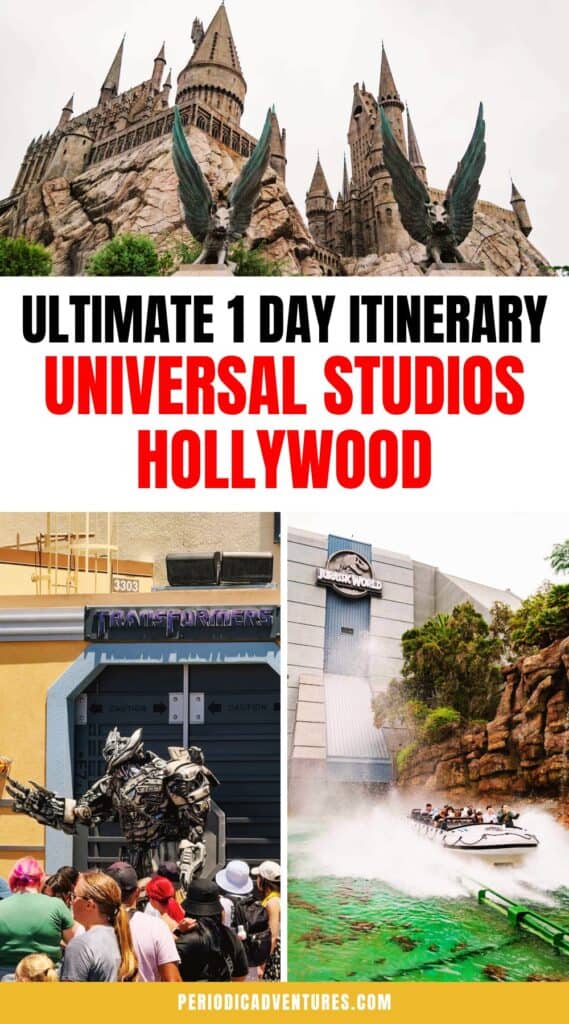 In this ultimate 1 day itinerary for Universal Studios Hollywood, I'm sharing my exact strategy for tackling this park in only one day. This includes ride priorities, where to eat, and shows to see.