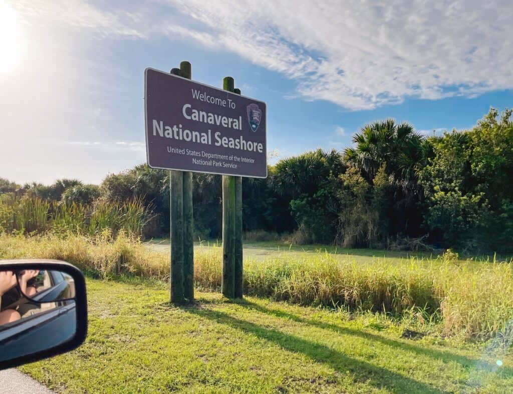 Rocket launch viewing from Canaveral National Seashore outside Orlando Florida