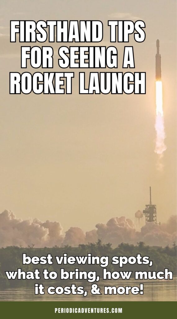 Here's everything you need to know about seeing a rocket launch in Florida including the best spots, how much it costs, what to bring, and more!